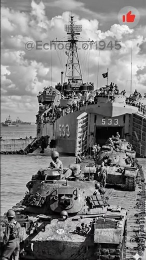 Massive Deployment: M48 Patton Tanks Landing 🚢