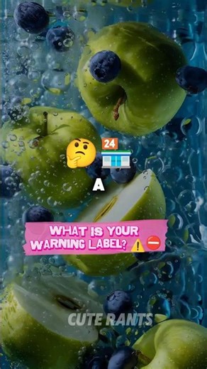 What Is Your Warning Label? ⚠️⛔ #shorts #exposed