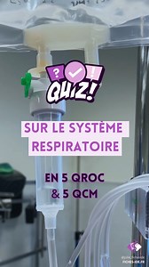 Aujourd’hui on révise le système respiratoire ! Un peu d’anatomie physiologie ça fait pas de mal ! 😝 ✨ 5 QROC ✨ 5 QCM Si la vidéo va trop vite : n’hésite pas à mettre sur pause en restant appuyer le temps de lire 💪🏼 Alors quel est ton résultat ? Combien de bonnes réponses sur les 10 questions ? 🔥 Le concept te plaît ? 😍 #quizz #anatomie #physiologie #coeur #infirmier #infirmiere #ide #esi #eide #etudiantinfirmier #etudianteinfirmiere | Fiches IDE