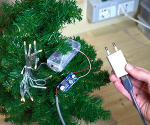 From Battery-powered to USB Christmas Lights