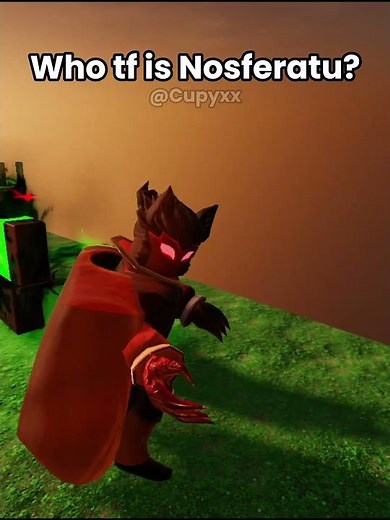 Who The Heck Is Nosferatu!? 🤔 #forsaken #robloxanimation #moonanimator #cupyx