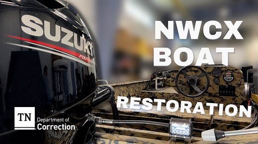 At Northwest Correctional Complex, a boat restoration project is giving incarcerated men an opportunity to develop a useful and lucrative skill! Find out how this project is making a real difference. | Tennessee Department of Correction