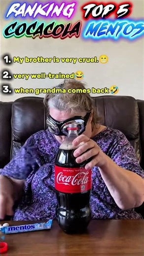 Epic Soda Geyser! Coke + Mentos Experiment#​#CokeAndMentos #ScienceExperiment #Explosion #Satisfying