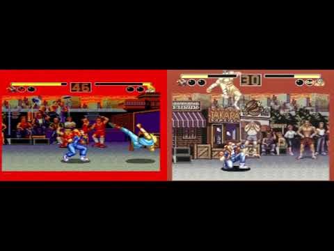 Original Mega Drive Hardware: Fatal Fury – PAL 50Hz vs NTSC 60Hz.