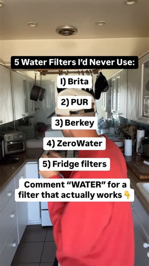 6K views · 252 reactions | Comment WATER for a filter that actually...