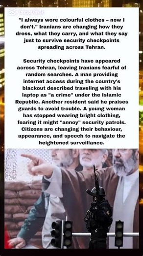 Why Are Iranians Afraid to Wear Colourful Clothes Now?