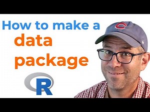 How to create a data only R package with devtools (CC296)