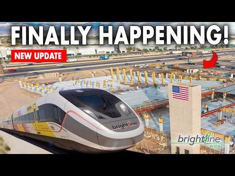 Brightline West Huge Update | U.S's High-Speed Rail