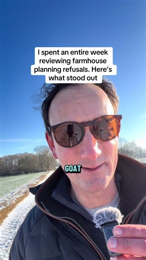 I spent an entire week reviewing farmhouse planning refusals. Here’s what stood out #farmlife #farmday #farmer #farming