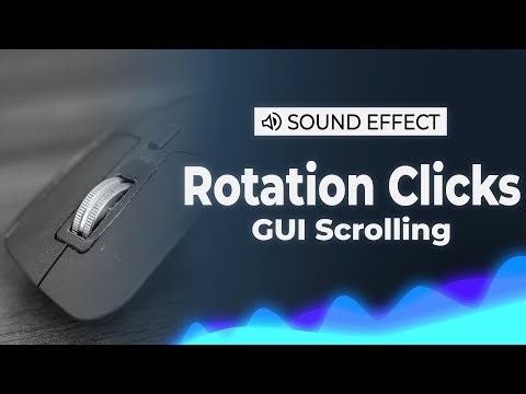 GUI Rotation Clicks for Scrolling Sound Effect | SFX
