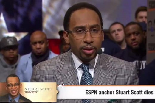 Watch Stephen A. Smith’s Touching Tribute to Stuart Scott: ‘A Fighter’ to Bitter End (Video)