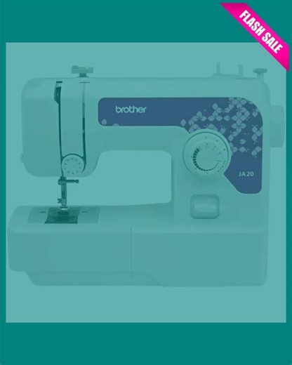 Brother JA20 Electric Sewing Machine (White)