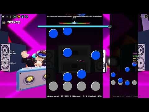 Funky Friday | Vs Camellia - Kisaragi (Maniac Bugged Chart) Left Side - 99.13% - 24 misses