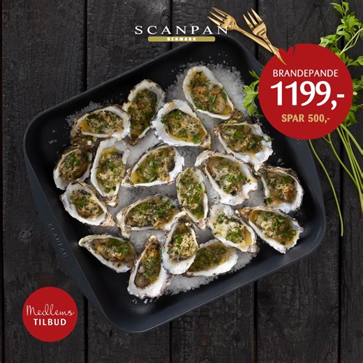 🔥Spar 29% på Scanpan TechniQ bradepande🔥 Én bradepande med utallige muligheder. Lav alt fra kød og grøntsager til søde desserter på både komfuret og i ovnen. Med Scanpan TechniQ får du: ✅ Non-stick belægning ✅ Fleksibel brug – passer til alle varmekilder, også induktion ✅ Stor kapacitet – rummer 6,3 liter ✅ Dansk design og kvalitet Tilbuddet gælder til og med 30. september 2025, for Klub Kop & Kande medlemmer og så længe lager haves. Find linket til bradepanden i kommentarfeltet 👇 | Kop & Kan