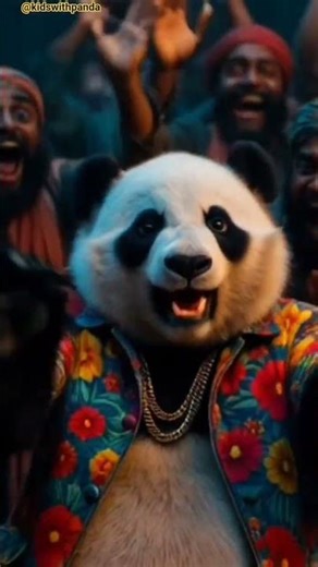 Panda in angry mood😡