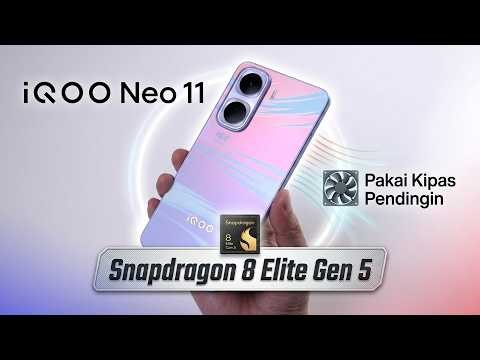 The Coolest Gaming Phone? The iQOO Neo 12 Uses an Internal Fan & Snapdragon 8 Elite Gen 5!