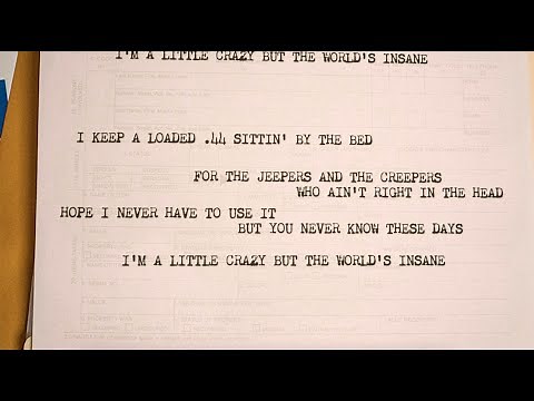 Morgan Wallen - I'm A Little Crazy (Lyric Video)