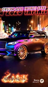 Custom 2025 Infiniti QX80 #shortsfeed #sora #sora2 #infinity #car #custom #customcars