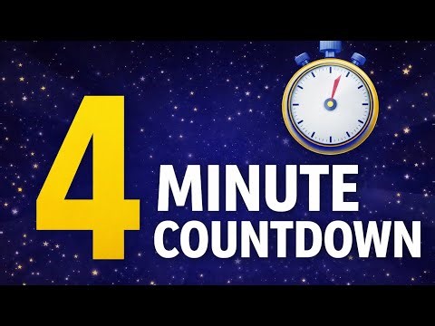 4 Minute Timer | Classroom Countdown Timer