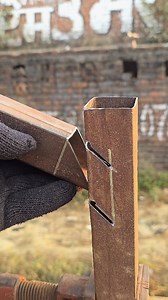 How to connect the starting pipe while making a staircase railing #weldlife | M.s.world2024