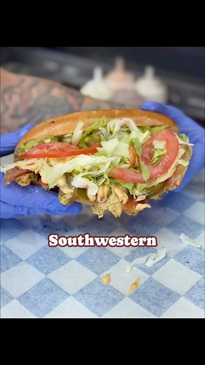 ❗️NEW SUB ALERT❗️ Introducing the Southwestern sub 🔥😎fresh grilled chicken, bacon, pepper jack cheese, lettuce, jalapeños, tomato, fresh guacamole, and chipotle mayo 🤤. | Bussin’ Subs Food Truck