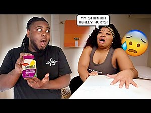 L4X!T!VE GUMMIES PRANK ON ANGRY GIRLFRIEND 😳 *SHE CRIED*