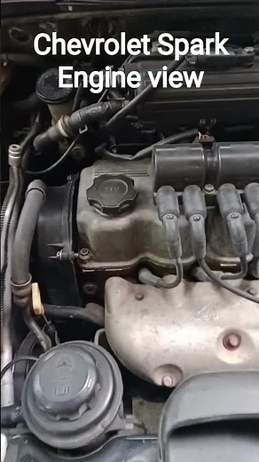 Chevrolet spark engine view. #song #youtubeshorts #spark #che roletspark