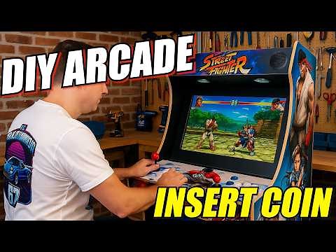 I Built My Own Arcade Cabinet at Home 😱🎮 (DIY Retro Gaming)