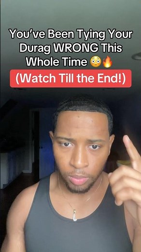 How to Tie a Durag for 360 Waves 🌊👑 #360waves