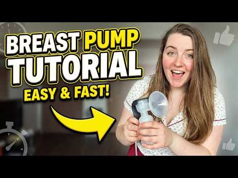 [4K] Breastfeeding with Angel || Tips & Pumping Tutorial || Pump With Me || Pump Training