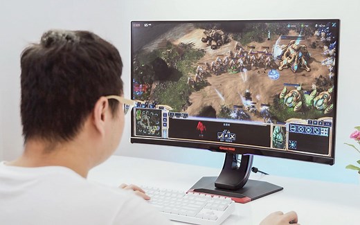 长时间使用144HZ显示器是种什么体验：长城龙战2电竞显示器体验「轻电科技」