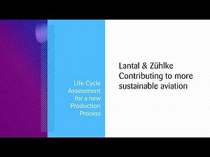 Lantal & Zühlke: Contributing to more sustainable aviation