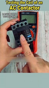 TESTING THE COIL OF AN AC CONTACTOR #Alhamdulillah #Rashidkhangenerator #electrician #mechanic #electronic #generator #technician #india #saudiarabia #usa #america #england #canada #netherlands #ireland #education #engineproblem #california #engineering #newyork #alberta #caterpillar #cummins #perkins #doosan #mtu #germany #automotive #automobile #كهربائي | Rashid Khan