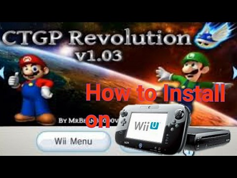 How to install and run MkWii CTGP! (Wii U/Wii, with smash stack)