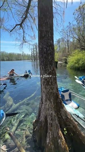 The place is a clear kayak adventure in Marianna, Florida!