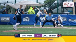 5.8K views · 131 reactions |  Game 19 Highlights 漏   Australia   Great Britain Group A - WBSC XVII Women's Softball World Cup #SoftballWorldCupW | WBSC | Facebook
