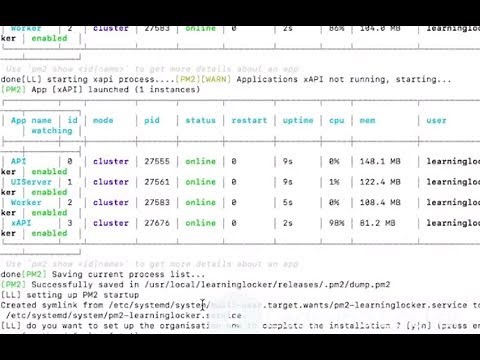 How to Install the Open Source Learning Locker LRS using the Install Script | HT2 Labs