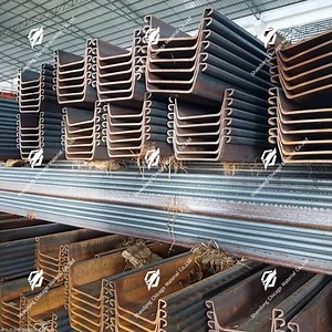 [Hot Item] China Supplier Steel Sheet Piling Larssen U Type Steel Profile Hot Rolled Steel Sheet Pile
