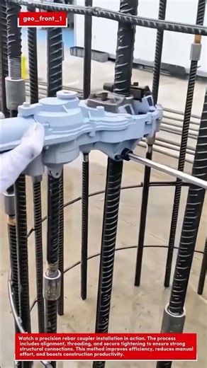 Ultimate Rebar Coupler Installation – Fast, Precise, and Built for Strength