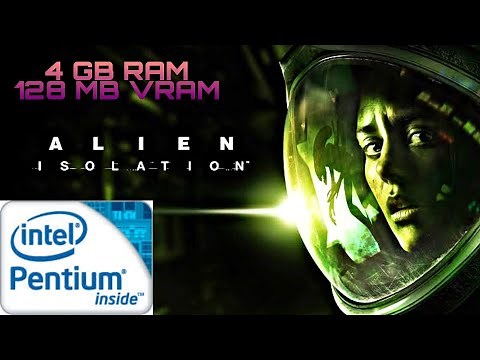 Alien Isolation Low end pc gameplay ||4gb ram||128 mb vram(No graphics card)