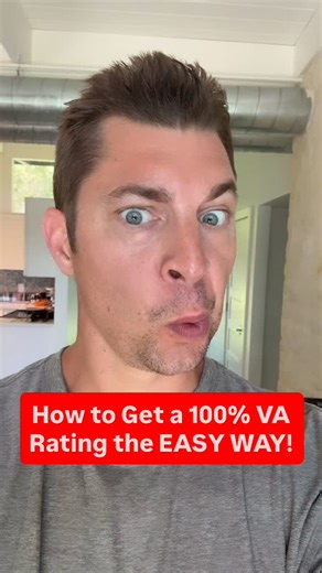 How to Get a 100% VA Rating the EASY WAY! #vaclaims #vadisability #vabenefits #veteranbenefits #veteransupport #veterans #disabledveteran #vaclaimsinsider #brianreese | VA Claims Insider