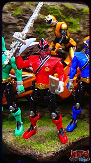 Power Rangers Samurai Display #powerrangers #mmpr