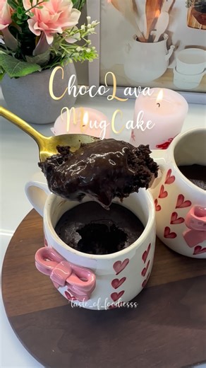 Fathima on Instagram: "Choco lava mug cake All purpose flour - 2 tbsp Sugar - 1 tbsp Coco powder - 1 tbsp Salt - 1/4 of a pinch Baking powder - 1/4 tsp Oil - 1 tbsp Milk - 3 tbsp Nuttella - 1 1/2 tbsp 180•c 20 minutes . . . #chocolavamugcake #chocolavacake #lavacake"