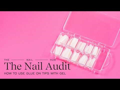 How to Apply Glue-On Nail Tips with Gel