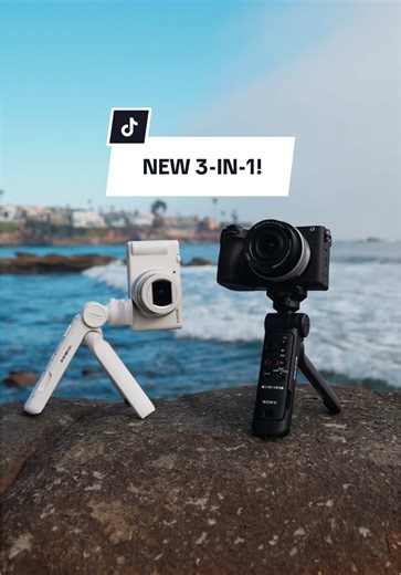 Grip ✅ Tripod ✅ Remote ✅ Introducing the brand-new Sony 3-in-1 Shooting Grip, Tripod, and Detachable Wireless Remote—your go-to creative tool. Enjoy effortless reach, smooth operation, flexible angles, and seamless connectivity with your Sony camera and smartphones, making solo photo and video shoots easier than ever. Tap the link in our stories or bio to learn more, and get ready—preorders start tomorrow! 👀 #SonyAlpha