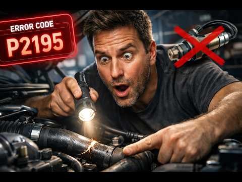 P2195 Code: It’s NOT the O2 Sensor (Real Fix Inside)
