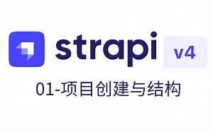 Strapi-01-项目创建与结构丨景水丨让前端快速生成API