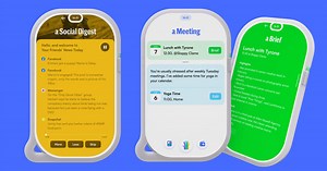 AI smartphone with e-ink display vocalizes users’ tasks & social media feed like podcast show