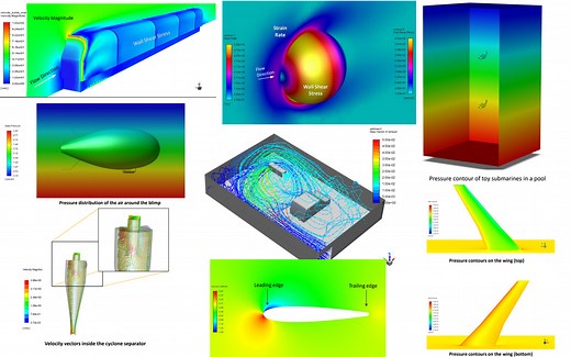 【ANSYS Fluent】官方教程案例大合集43个案例