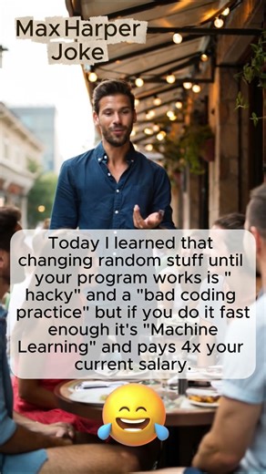 Hacky or Machine Learning? 😂💻 #programming #funny #shorts